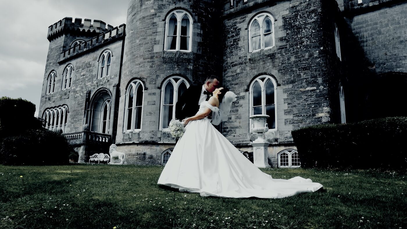 Wedding venue captured in a cinematic Northern Ireland wedding film