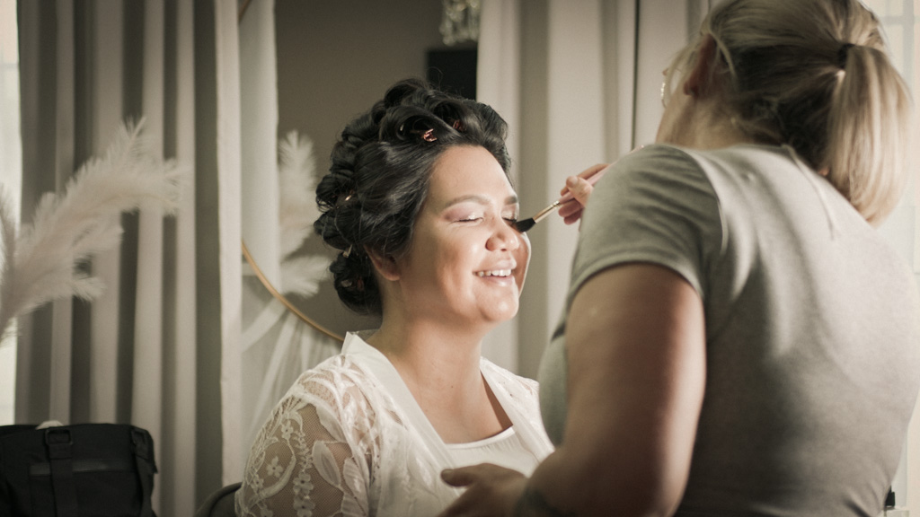 Thea's wedding video shoot